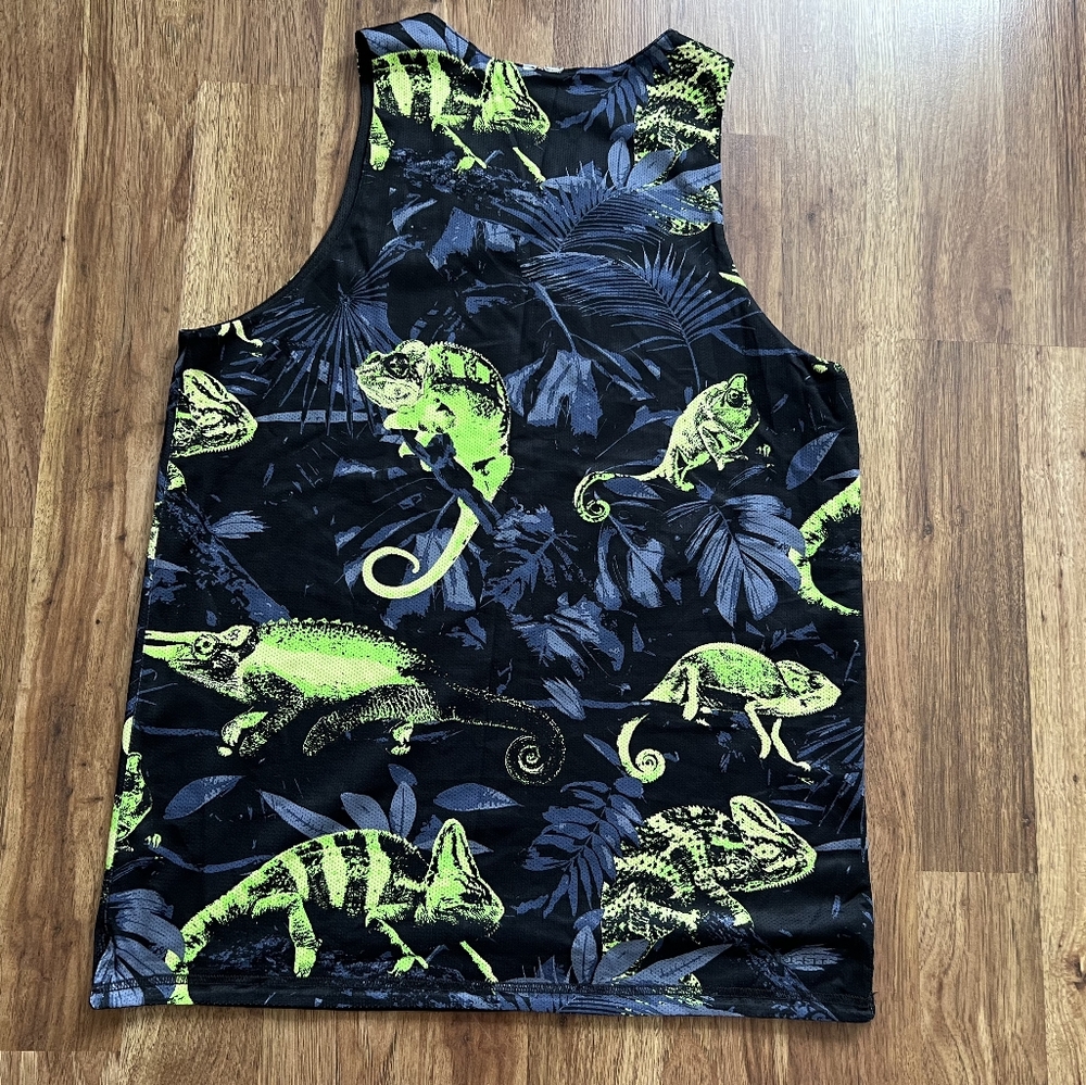 Nike Chameleon Tank Top - Black and Green